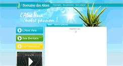 Desktop Screenshot of domainedesaloes.fr